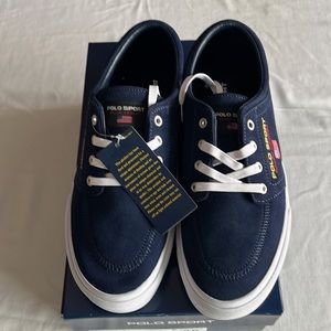 Polo sports Ralph Lauren’s men’s boat shoes NWT/BOX